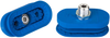 Bellows suction cup (oval) for high dynamic on curved, oily surfaced workpieces SAOB 60x30 HT1-60 G1/4-AG - 10.01.06.03156 - Schmalz Inc.