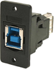 Usb Adapter, 3.0 Type B Rcpt-Type A Rcpt; Usb Connector Convert From Cliff Electronic Components - 12AJ7053 - Newark, An Avnet Company
