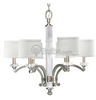 Six-Light Chandelier Fixture - P4501-101 - bulbs.com