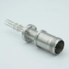 MS Series, Thermocouple Feedthrough, Type J, 3 Pairs, w/ Air-side Connector, 1.33″ Conflat Flange - A0192-6-CF - MPF Products, INC.