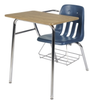 9400 Polypropylene Combo Desk with Bookrack - 9400 Series - Jess Crate Furniture