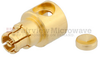 Right Angle Mini SMP Female (Jack) Connector For RG405 Cable, Solder - SC5433 - Fairview Microwave Inc.