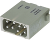 Rectangular Han Ee Module, Plug, 8Way, Quicklock; Product Range Harting - 64R1234 - Newark, An Avnet Company