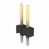 AMPMODU 2 Position 2.54 mm Single Row Through-Hole Straight Breakaway Header -- 792-5-146280-2 - Image