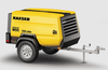 Portable Diesel Air Compressor -- Mobilair M55PE