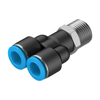 Pneumatics, Hydraulics - Fittings, Couplings, and Distributors - QSY-1/2-12 - Quarktwin Technology Ltd.