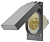 Locking Power Inlet with Cover -- 71420MBWP - Image