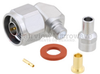 Right Angle N Male (Plug) Connector For LL160 Cable, Clamp/Solder - FMCN1473 - Fairview Microwave Inc.