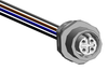 Sensor Cord, 4P M12 Rcpt-Free End, 6; Connector Type A Norcomp - 17AH5124 - Newark, An Avnet Company