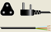 South African Power Cord -- A7315 - Image