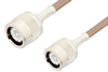 C Male to C Male Cable 36 Inch Length Using RG400 Coax, RoHS - PE3545LF-36 - Pasternack