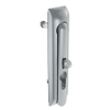 Swinghandle Latch, Large Size - 150 mm , With Padlock Hasp, Use with Linear Actuator or as Single Point Latch, Locking DIN profile, no lock supplied, Non-Sealed, Zinc Alloy, Satin Chrome Plated - H3-60-200-044 - Southco