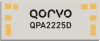 28 - 38 GHz, 0.4 Watt GaN Driver Amplifier - QPA2225D - Qorvo
