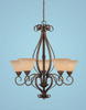 Mid. Chandeliers-Glass Up - 664453 - Capital Lighting, Inc.