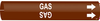 BradySnap-On™ Pipe Marker - 4322-C - Brady Corporation