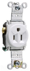 Duplex/Single Receptacle -- 5261-W - Image