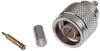 Connector, N, Plug, 50 Ohm, Cable; Connector Type Amphenol Rf - 04M6504 - Newark, An Avnet Company