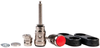 Binding Post, 15A, #8-32, Stud Black/red; Product Range Abbatron Hh Smith - 80H9106 - Newark, An Avnet Company
