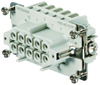 Heavy Duty Insert, Rcpt, 10+Pe, 20-12Awg; Product Range Weidmuller - 63AC9496 - Newark, An Avnet Company