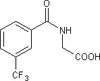 [3-(trifluoromethyl)benzoyl]amino}acetic acid - Image