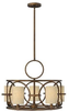 FR42405BRC Mid. Chandeliers-Drum Shades - 345657 - Capital Lighting, Inc.