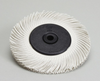 3M Scotch-Brite Ceramic BB-ZB Radial Bristle Brush - Fine Grade - 1 1/4 in Center Hole - 7 5/8 in Outside Diameter - 33130 - 048011-33130 - R. S. Hughes Company, Inc.