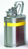 Eagle Silver Stainless Steel 1 gal Safety Can - 13 in Height - 6 in Overall Diameter - 048441-22632 -- 048441-22632 - Image