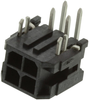 Connector, Header, 4Pos, 2Row, 3Mm; Connector Systems Molex - 50H8395 - Newark, An Avnet Company