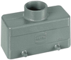 Top Entry Hood, Size 16B, Metal; Heavy Duty Connector Type Harting - 91F9649 - Newark, An Avnet Company