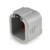 Amphenol Sine Systems ATP06-6S-CAP 6-Way Connector Plug, ATP Dust Cap, Gray - 40142 - Waytek, Inc.
