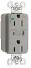 Surge Suppression Receptacle - PTIG8200-GRYSP - Hubbell Wiring Device-Kellems