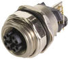 Sensor Connector, 8Pos, Rcpt, Panel; Product Range Harting - 07AH5606 - Newark, An Avnet Company