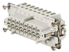 Rectangular Insert, Receptacle, 16+Pe, Crimp; Product Range Weidmuller - 21M1725 - Newark, An Avnet Company