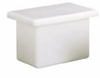HDPE Rectangular Tank with Cover; 6 gallon, 14