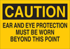 Brady B-302 Polyester Rectangle Yellow Machine & Equipment Sign - 10 in Width x 7 in Height - Laminated - 88545 - 754476-88545 - R. S. Hughes Company, Inc.