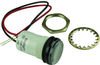 Panel Mount Indicator, Led, 17.463Mm, Blue, 24V; Led Color Dialight - 33M4356 - Newark, An Avnet Company