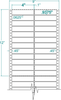 Address / Shipping Label - Pinfeed - 120205 - Western Numerical Control