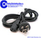 AC  Power Cords -- IEC-ARG CORDSET-2.5M-1.0 - Image
