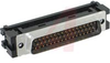 AMPLIMITE HDF-20 Plug, 50 Position, IDCwith Contacts, Front Metal Shell - 70042714 - Allied Electronics, Inc.