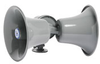 Dual Directional Twin Horn Omni-Purpose Loudspeaker 30-W w/Xfmr. (25/70.7/100V) - APT-34AT - Visual Sound, Inc.