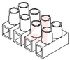 SERIES 39100 TWO-SCREW TERMINAL STRIP 10.00MM (.394) 600V - 70191201 - Allied Electronics, Inc.
