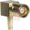 Connector; SMB; 50 Ohms; Right Angle; Gold over Nickel; Brass; Teflon; Coaxial - 70083302 - Allied Electronics, Inc.