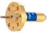 Conical Gain Horn Waveguide Antenna, WR-5, 140 GHz to 220 GHz, UG-387/U Round Cover Flange, 10 dBi Nominal Gain -- FMWAN1065 - Image
