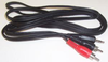 Phone To Phono Cable, 2M, Black; Connector Type A Multicomp Pro - 18J5676 - Newark, An Avnet Company