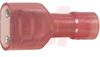 Terminal; 22 to 18 AWG; Nylon; Tin; Red; UL 94V-2 - 70092544 - Allied Electronics, Inc.