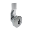Quarter-Turn Cam Latch, 3 mm Double Bitted Recess, 10mm  Grip, Not Sealed, Zinc Alloy, Chrome Plated, Bright - E5-1-061-060 - Southco