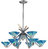 1476/6+3CAR Mid. Chandeliers-Glass Up - 423231 - Capital Lighting, Inc.