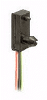 SR13 Series Hall-Effect Digital Position Sensor; Snap-in Housing; Sinking Output; latching magnetics; 3.8 to 30 Vdc supply voltage -- SR13R-A1 - Image