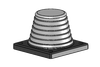 KEL-JUMBO flex Pyramid Cable Entry Grommets- for Single Cables with Diameters up to 68 mm / IP54 / UL Type 12 - 42616 - icotek Corp