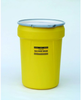 Eagle Yellow High Density Polyethylene 30 gal Spill Containment Drum - 28 1/2 in Height - 16 5/8 (Bottom) in, 21 1/8 (Top) in Overall Diameter - 048441-60320 -- 048441-60320 - Image